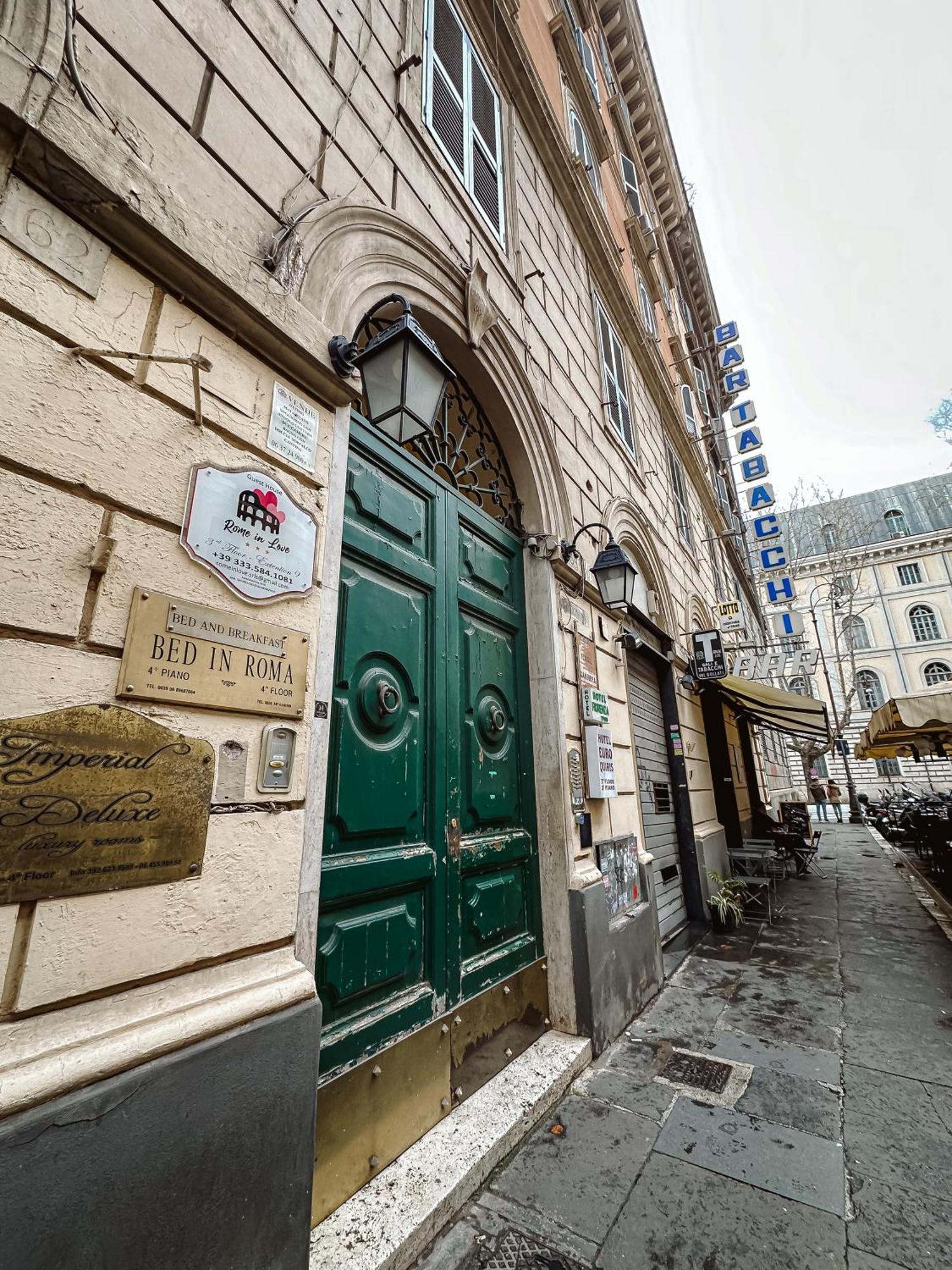 Rome In Love B&B - Termini Train Station المظهر الخارجي الصورة